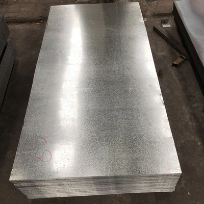গুণমান  3mm JIS Hot Dipped Galvanized Steel Sheets DX52D Z100 Plate Sliver Color Flat Smooth কারখানা