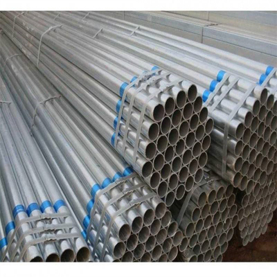 ASTM DX52D গ্যালভানাইজড স্টিল পাইপ Z100 Sch10 3.05 মিমি সমতল পৃষ্ঠ উজ্জ্বল