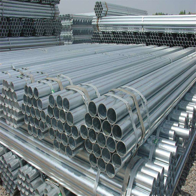 ASTM EN10142 60mm গ্যালভানাইজড টিউব DC51D Z80 3mm পুরুত্ব জি ইস্পাত পাইপ