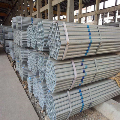 ASTM S275JR থ্রেডেড 4mm পুরুত্ব গ্যালভানাইজড স্টিল পাইপ BV 65mm গ্যালভানাইজড পাইপ