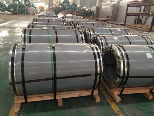 DIN 410 1000mm প্রস্থ হট রোল্ড স্টেইনলেস স্টীল কয়েল ASTM 4mm SS শীট কয়েল BA