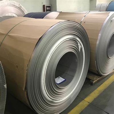1220mm 0.4mm স্টেইনলেস স্টীল শীট রোল BA জল পরিবহন SS শীট কয়েল