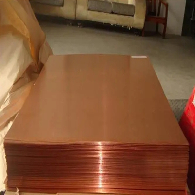 T1 T2 0.3mm 0.4mm পুরু তামা প্লেট 1220mm প্রস্থ কাস্টমাইজড দৈর্ঘ্য