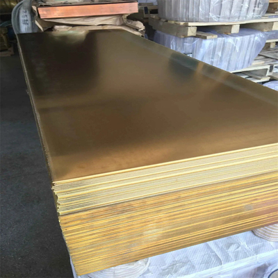 C21000 পোলিশ ব্রাস শীট হলুদ 0.1-30 মিমি বেধ অ্যাজম স্ট্যান্ডার্ড কাস্টমাইজড আকার