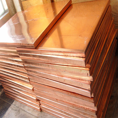 Tp1 তামা প্লেট শীট 0.7mm 0.8mm বেধ লাল Gb/T 5231-2001 99.5%