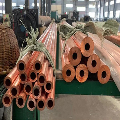 C11000 কপার টিউব পাইপ 89mm Od 3mm বেধ 6 মিটার দৈর্ঘ্য Astm