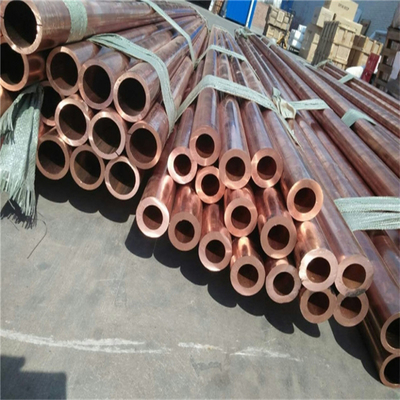 42mm 5mm বেধ তামা টিউব পাইপ Tu1 Tu2 গ্রেড কাস্টমাইজড দৈর্ঘ্য