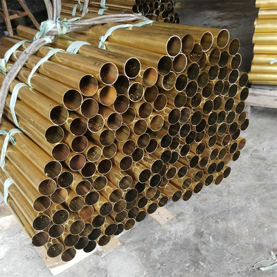 H59 42mm Od তামা টিউব পাইপ 3mm বেধ Astm Gb স্ট্যান্ডার্ড