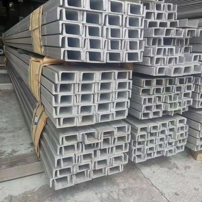 316 12# স্টেইনলেস স্টীল স্ট্রাকচারাল সেকশন U Beam Cold Rolled 5.5x53x120