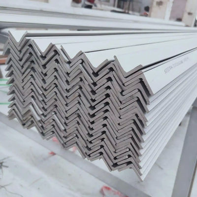 50 * 6mm 316L স্টেইনলেস স্টীল কোণ বার শিল্প ভবন জন্য গরম ঘূর্ণিত