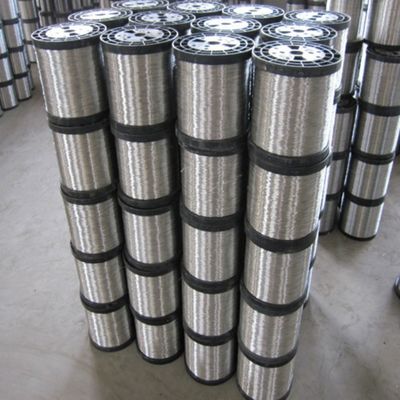 উপাদান উপাদান 1mm-15mm ব্যাসার্ধের স্টেইনলেস স্টীল তারের কয়েল
